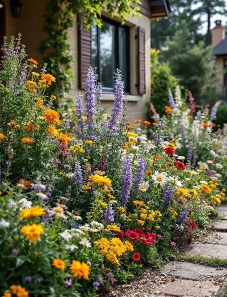 رنگها و گلهای فصلی