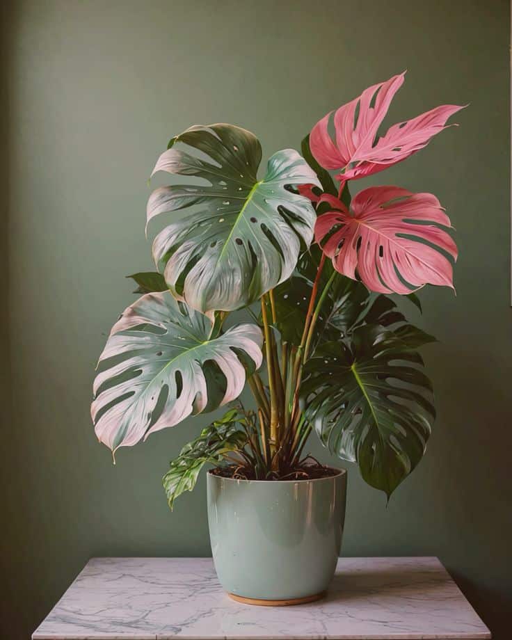 برگ انجیری صورتی